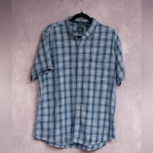 GH Bass Mens Button down XL short sleeve